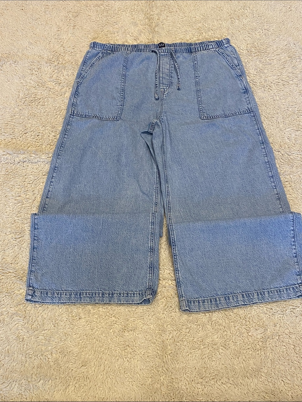 Gap denim wise leg pants ladies size XL